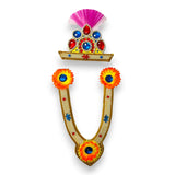 Jewelry set for janmashtami ganesh chaturthi celebration