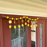 Door toran hanging bandarwal for home pooja decor ganesha