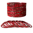 Glass bangles indian jewelry (akshra) ethnic dailywear