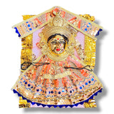 Ornate golden Hindu deity statue representing Goddess Mahalaxmi for divine home decor