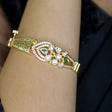 Gold plated bangle bracelets kada for women indian bracelet