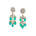 Indian earrings bollywood jhumka for women gold plating