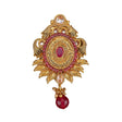 Golden sari brooch indian saree lehenga safety pin jewelry