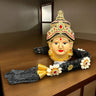 Vara lakshmi goddess face with hair set for varalaxmi