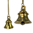 Hanging brass bell hindu religious temple pooja ghanti