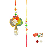 India rakhi for brother and bhabhi traditional lumba