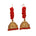 Indian earrings bollywood jhumka wedding traditional party