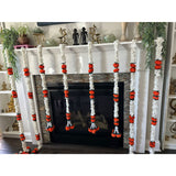 Jasmine marigold flowers garland for home party door