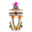 Jewelry set for janmashtami ganesh chaturthi celebration