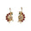 Indian peacock earrings for women - jhumka small tops