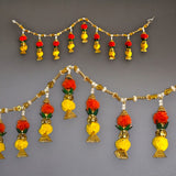 Door toran hanging bandarwal for home pooja decor kalash