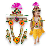 Krishna jewelry set for janmashtami celebration leela