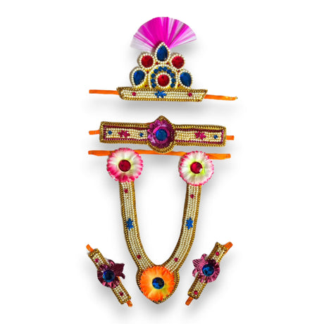 Krishna jewelry set for janmashtami celebration leela