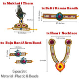 Krishna jewelry set for janmashtami celebration leela