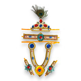 Krishna jewelry set for janmashtami celebration leela