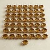 Kuber brass diya for Diwali decoration with intricate embossed patterns gold color traditional Indian oil lamp