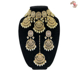 Kundan jewelry set indian jewellery necklace with earring