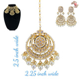 Kundan jewelry set indian jewellery necklace with earring