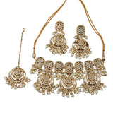 Kundan jewelry set indian jewellery necklace with earring