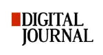 Logo for ’Digital Journal’ with red and black text.