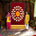 Lord krishna backdrop with cow indian traditional cloth