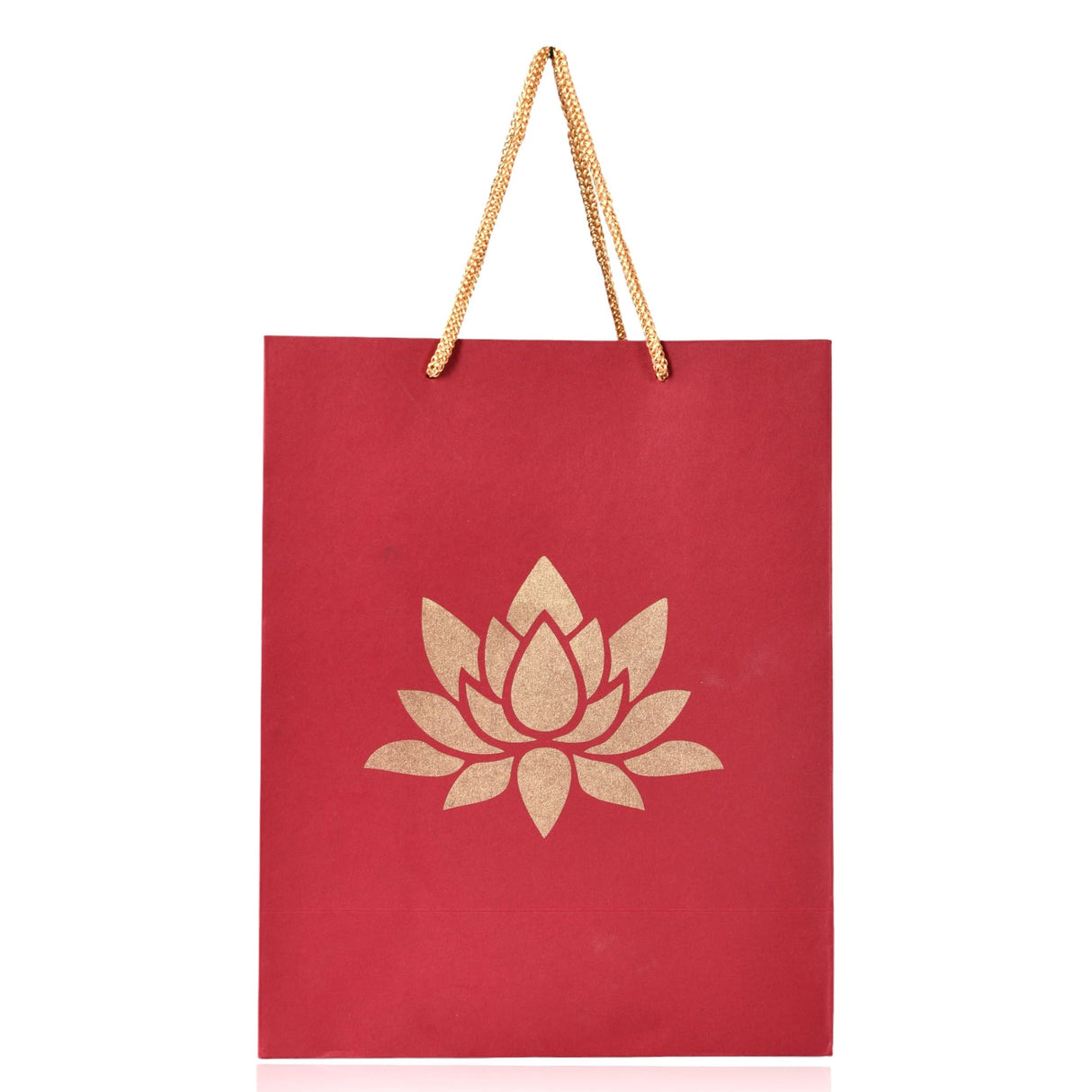 Lotus paper carry bags eco-friendly indian gifts bag