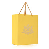 Lotus paper carry bags eco-friendly indian gifts bag