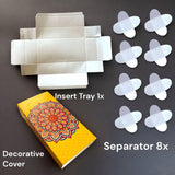 Sweet boxes for indian sweets mandala design empty mithai