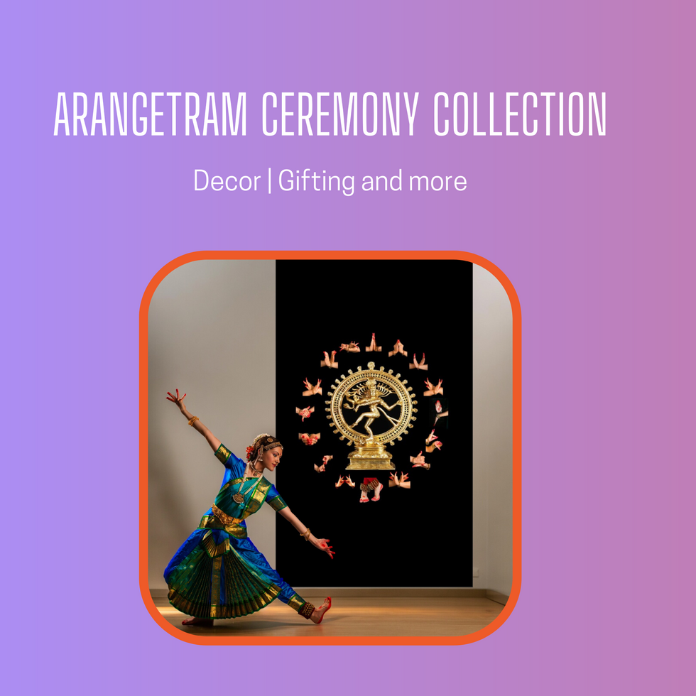 Arangetram Ceremony Collection Gifts and Decor