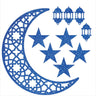 Moon cutout for backdrop eid decoration centerpiece cut