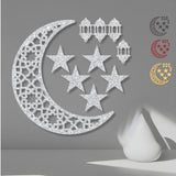 Moon cutout for backdrop eid decoration centerpiece cut