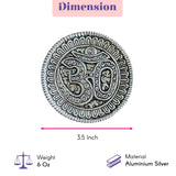 Silver-colored aluminum om symbol incense stick holder with intricate floral engravings for temple and meditation use