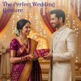 Vibrant red gold bandhani money envelopes pack of 5 wedding shagun lifafa