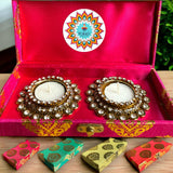 Personalized candle holder diwali gifts boxes handmade home