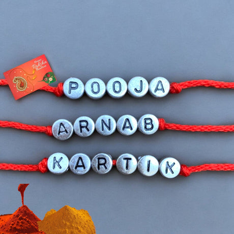 Personalized rakhi for brother raksha bandhan designer