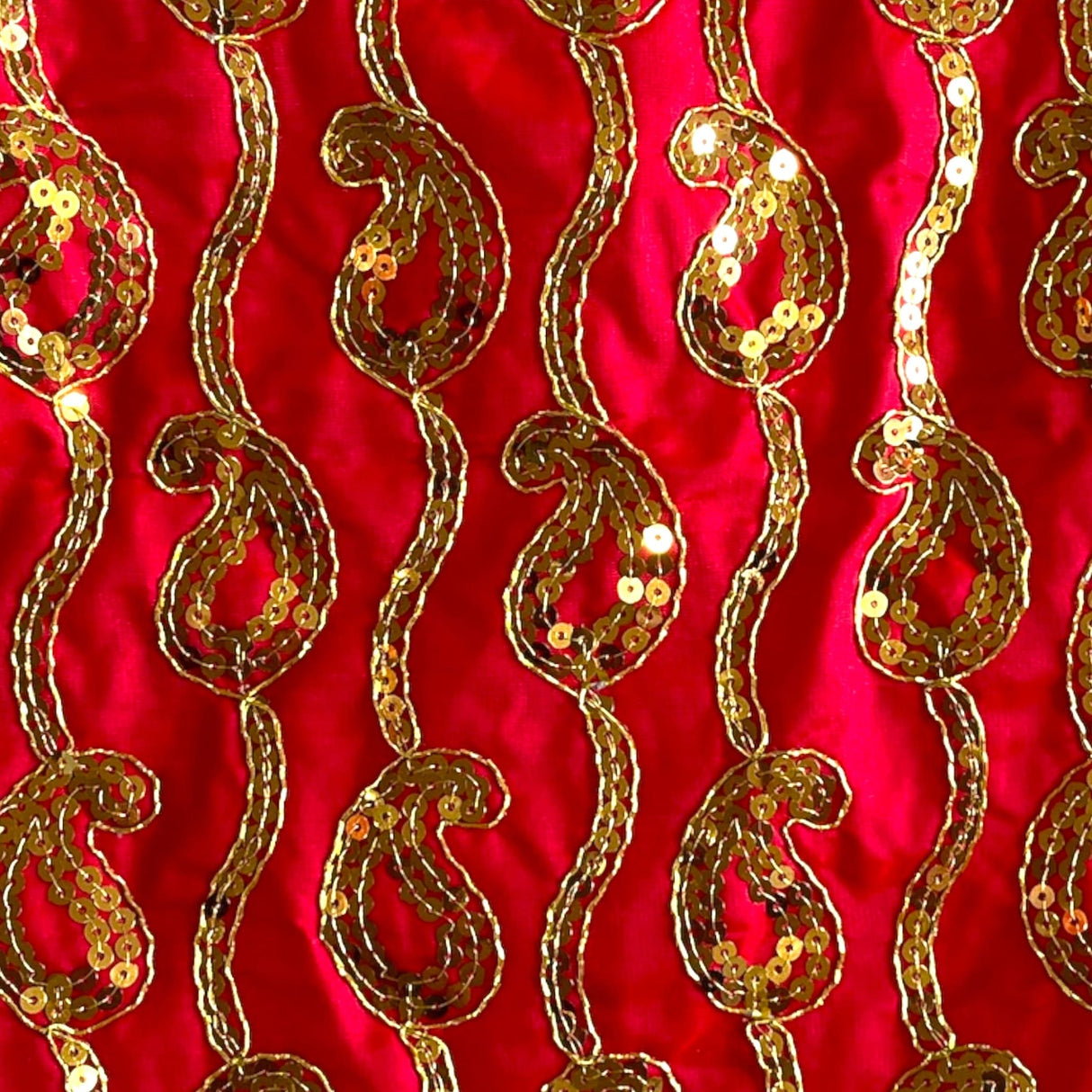 Cloth pooja mat aasan decorative silk mix fabric for god