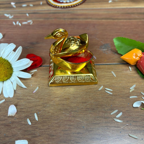 Pooja return gift bulk haldi kumkum thali holder indian