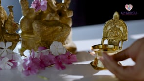 Kamakshi Brass Diya Pooja Lamp Indian Diwali Return Gift Item