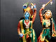 Radha Krishna Doll Hindu God Radha Krishna Idol for Pooja Room Home Office Temple Decor - Indian God Goddess Statue Diwali Wedding Housewarming Gifts