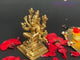 Brass Varahi Devi Statue Hindu Goddess Deity Matrikas Dandini Varahi Amman Idol for Pooja Room Home Temple Lord Vishnu’s Varaha Avatar - Housewarming Navaratri Gift (3 Inches)