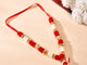 2pc Idol Mala 12 Inch God Goddess Haar Mala Indian Garland Jaimala Makhmali Bhagwan Haar Idol Pooja Item Garland for Photo Frame God Shringar Reusable Satin Mala Temple Decor