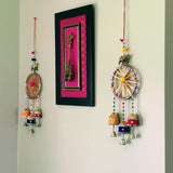 Rajasthani ring elephant wall door hangings with bells