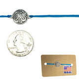 Rakhi for brother round charm raksha bandhan usa greeting