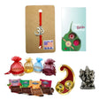 Rakhi gift hamper for brother with set - om roli chawal