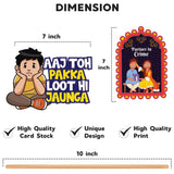 17 Pcs Rakhi Photo Booth Props for Photoshoot Happy Raksha Bandhan Sign Hindu Festival Party Favors Decorations Kit for Home Indoor Outdoor Decor - LoveNspire