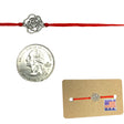 Rose charm rakhi rakhri for brother bhai usa rakshabandhan