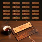 Shiv Rudrashtakam pocket book with intricately carved wooden prayer beads