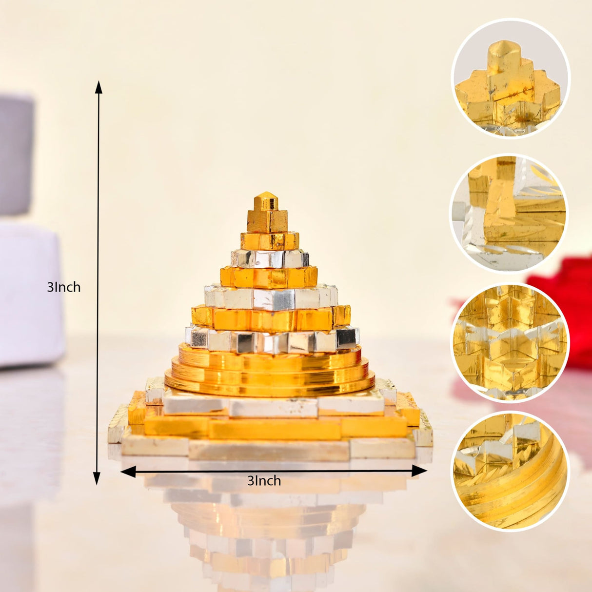 Shree yantra sri chakra meru for good luck wealth home