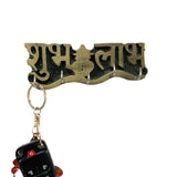 Decorative shubh labh key holder and jewelry organiser