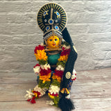 Vara lakshmi idol goddess face set devi mata for varalaxmi